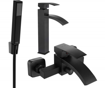 Mexen si bra R77  set de cada ,  negru  - 745113R77-70