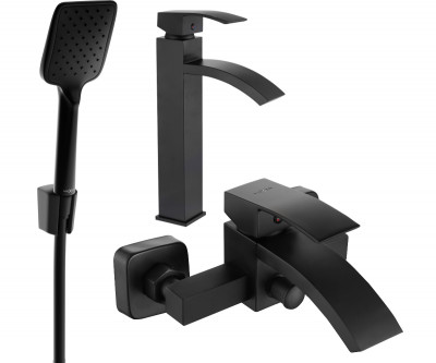 Mexen si bra R62  set de cada ,  negru  - 745113R62-70