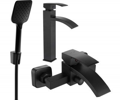 Mexen si bra R62  set de cada ,  negru  - 745113R62-70