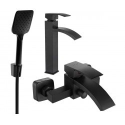 Mexen si bra R62  set de cada ,  negru  - 745113R62-70