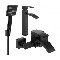 Mexen si bra R45  set de cada ,  negru  - 745113R45-70 Baterie set complet 467680 Mexen