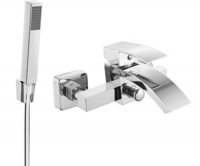 Mexen si bra R77 baterie Cada cu set de  dus  , chrom - 74513R77-00