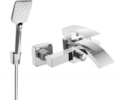 Mexen si bra R62 baterie Cada cu set de  dus  , chrom - 74513R62-00