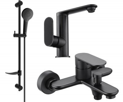 Mexen si lo DF05  set de cada ,  negru  - 713053DF05-70