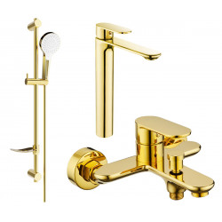 Mexen si lo DF05  set de cada ,  auriu  - 71313DF05-50 Baterie set complet 467680 Mexen