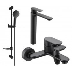 Mexen si lo DF05  set de cada ,  negru  - 71313DF05-70 Baterie set complet 467680 Mexen