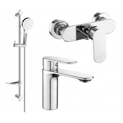 Mexen si lo DF05  set de  dus , chrom - 71304DF05-00 Baterie set complet 467680 Mexen