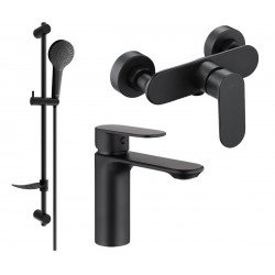 Mexen si lo DF05  set de  dus ,  negru  - 71304DF05-70 Baterie set complet 467680 Mexen