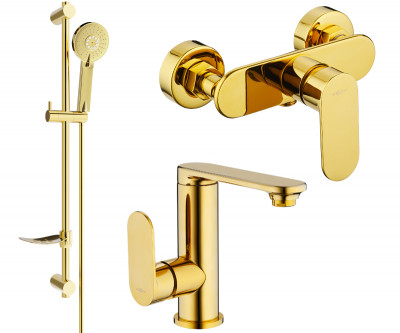 Mexen si lo DF40  set de  dus ,  auriu  - 713054DF40-50