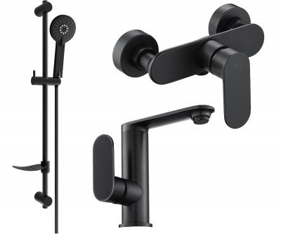 Mexen si lo DF40  set de  dus ,  negru  - 713054DF40-70