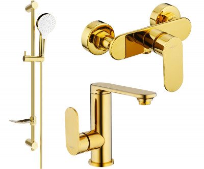 Mexen si lo DF05  set de  dus ,  auriu  - 713054DF05-50