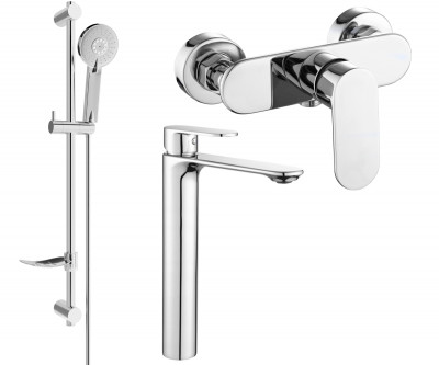 Mexen si lo DF40  set de  dus , chrom - 71314DF40-00