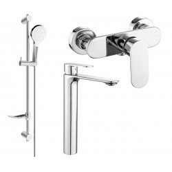 Mexen si lo DF05  set de  dus , chrom - 71314DF05-00