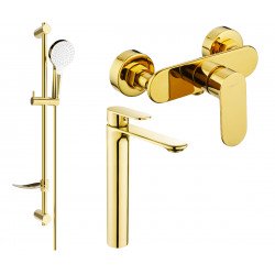 Mexen si lo DF05  set de  dus ,  auriu  - 71314DF05-50 Baterie set complet 467680 Mexen