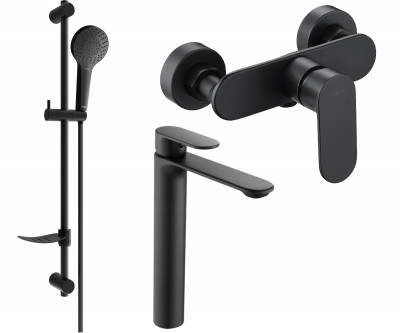 Mexen si lo DF05  set de  dus ,  negru  - 71314DF05-70