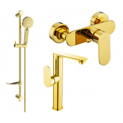 Mexen si lo DF40  set de  dus ,  auriu  - 713154DF40-50 Baterie set complet 467680 Mexen