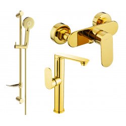 Mexen si lo DF40  set de  dus ,  auriu  - 713154DF40-50 Baterie set complet 467680 Mexen