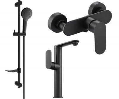 Mexen si lo DF05  set de  dus ,  negru  - 713154DF05-70