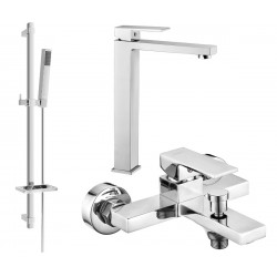 Mexen Uno DQ77  set de cada , chrom - 71413DQ77-00 Baterie set complet 467680 Mexen