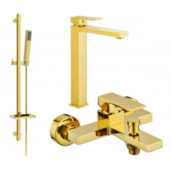 Mexen Uno DQ77  set de cada ,  auriu  - 71413DQ77-50 Baterie set complet 467680 Mexen