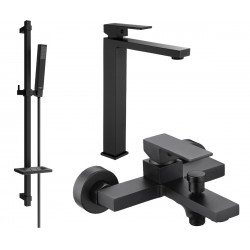 Mexen Uno DQ77  set de cada ,  negru  - 71413DQ77-70