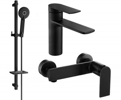 Mexen Zero DQ40  set de  dus ,  negru  - 71104DQ40-70