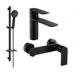 Mexen Zero DQ40  set de  dus ,  negru  - 71104DQ40-70 Baterie set complet 467680 Mexen