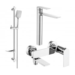 Mexen Zero DF62  set de cada , chrom - 7113DF62-00