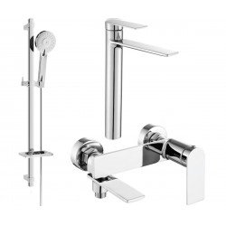 Mexen Zero DQ40  set de cada , chrom - 7113DQ40-00 Baterie set complet 467680 Mexen