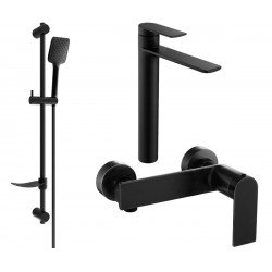 Mexen Zero DF62  set de  dus ,  negru  - 71114DF62-70