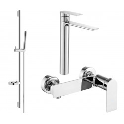 Mexen Zero DS70  set de  dus , chrom - 71114DS70-00 Baterie set complet 467680 Mexen