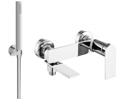 Mexen Zero R70 baterie Cada cu set de  dus  , chrom - 7113R70-00