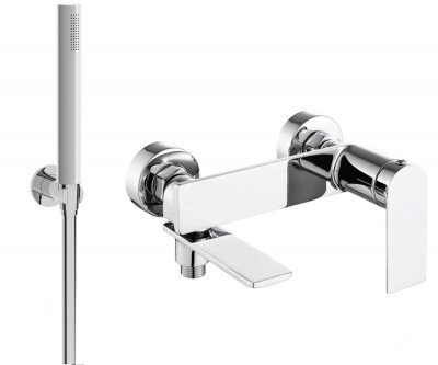 Mexen Zero R70 baterie Cada cu set de  dus  , chrom - 7113R70-00