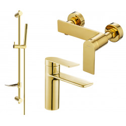 Mexen Zero DF70  set de  dus ,  auriu  - 71104DF70-50 Baterie set complet 467680 Mexen