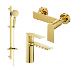 Mexen Zero DQ40  set de  dus ,  auriu  - 71104DQ40-50 Baterie set complet 467680 Mexen