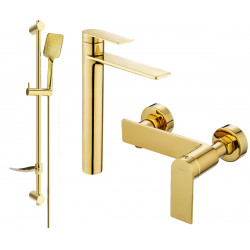 Mexen Zero DF62  set de  dus ,  auriu  - 71114DF62-50 Baterie set complet 467680 Mexen