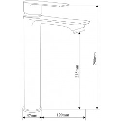 Mexen Royo DF40  set de  dus ,  negru  - 72214DF40-70