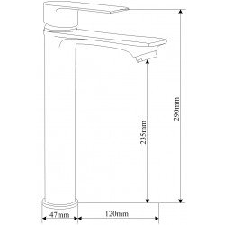 Mexen Royo DF40  set de  dus ,  negru  - 72214DF40-70
