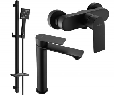 Mexen Royo DQ45  set de  dus ,  negru  - 72214DQ45-70