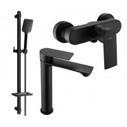 Mexen Royo DQ62  set de  dus ,  negru  - 72214DQ62-70 Baterie set complet 467680 Mexen