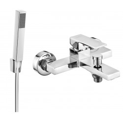 Mexen Uno R77 baterie Cada cu set de  dus  , chrom - 7143R77-00 Baterie set complet 467680 Mexen