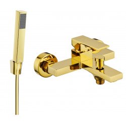 Mexen Uno R77 baterie Cada cu set de  dus  ,  auriu  - 7143R77-50