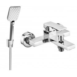 Mexen Uno R62 baterie Cada cu set de  dus  , chrom - 7143R62-00 Baterie set complet 467680 Mexen