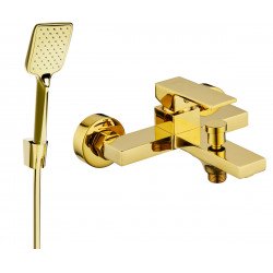 Mexen Uno R62 baterie Cada cu set de  dus  ,  auriu  - 7143R62-50