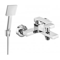 Mexen Uno R45 baterie Cada cu set de  dus  , chrom - 7143R45-00 Baterie set complet 467680 Mexen