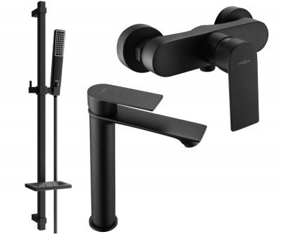 Mexen Royo DQ72  set de  dus ,  negru  - 72214DQ72-70