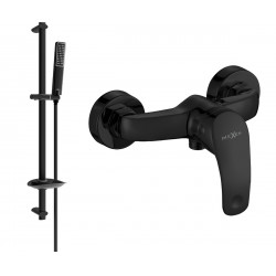 Mexen Fabia DB72  baterie de  dus  cu set de  dus  ,  negru  - 74654DB72-70 Baterie set complet 467680 Mexen