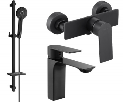 Mexen Alexa DQ40  set de  dus ,  negru  - 71204DQ40-70