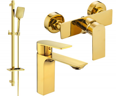 Mexen Alexa DQ62  set de  dus ,  auriu  - 71204DQ62-50