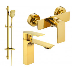 Mexen Alexa DQ62  set de  dus ,  auriu  - 71204DQ62-50 Baterie set complet 467680 Mexen